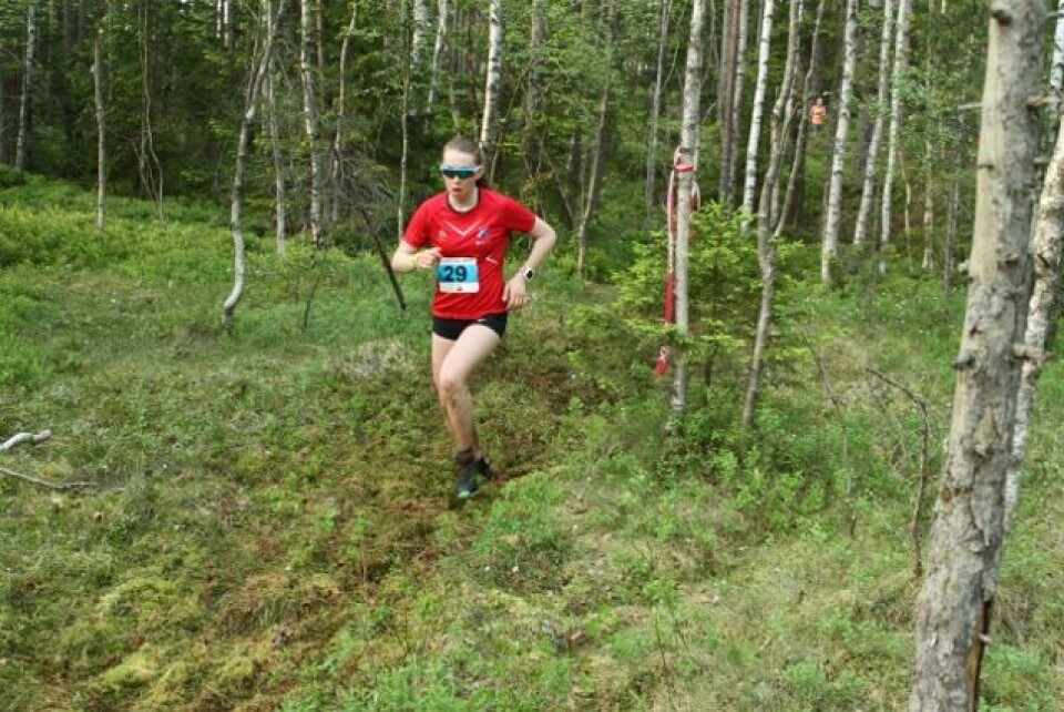 Elin Sjaastad og Matthew Speake vant Gjerdrumsløpet IMG_0448_Tuva_Refsdal_8km (640x427).jpg
