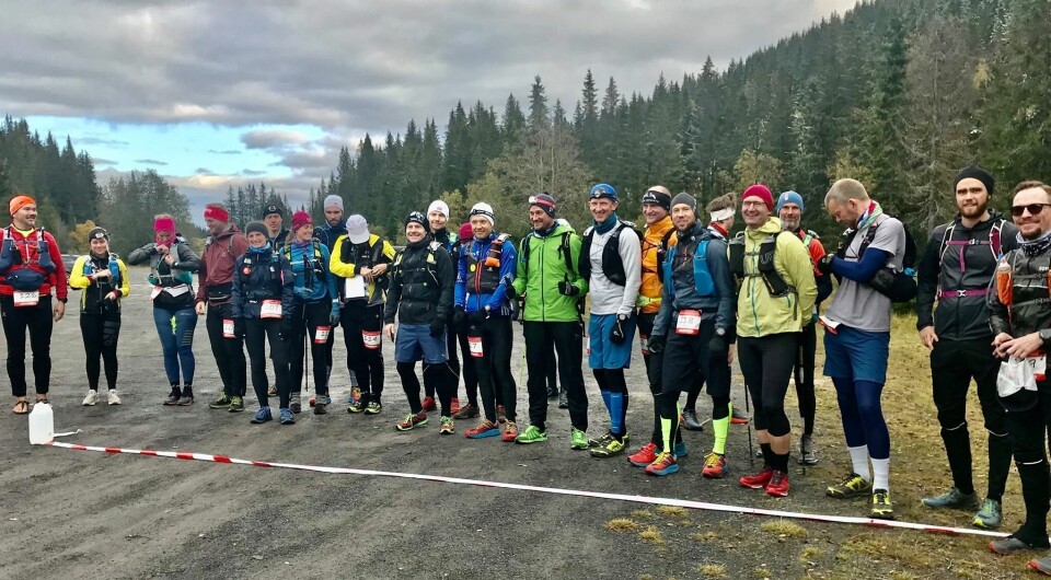 45 av 60 fullførte OTC, Cecilie Longva Igesund og Øystein Næss vant 200 km Start_100km.jpg