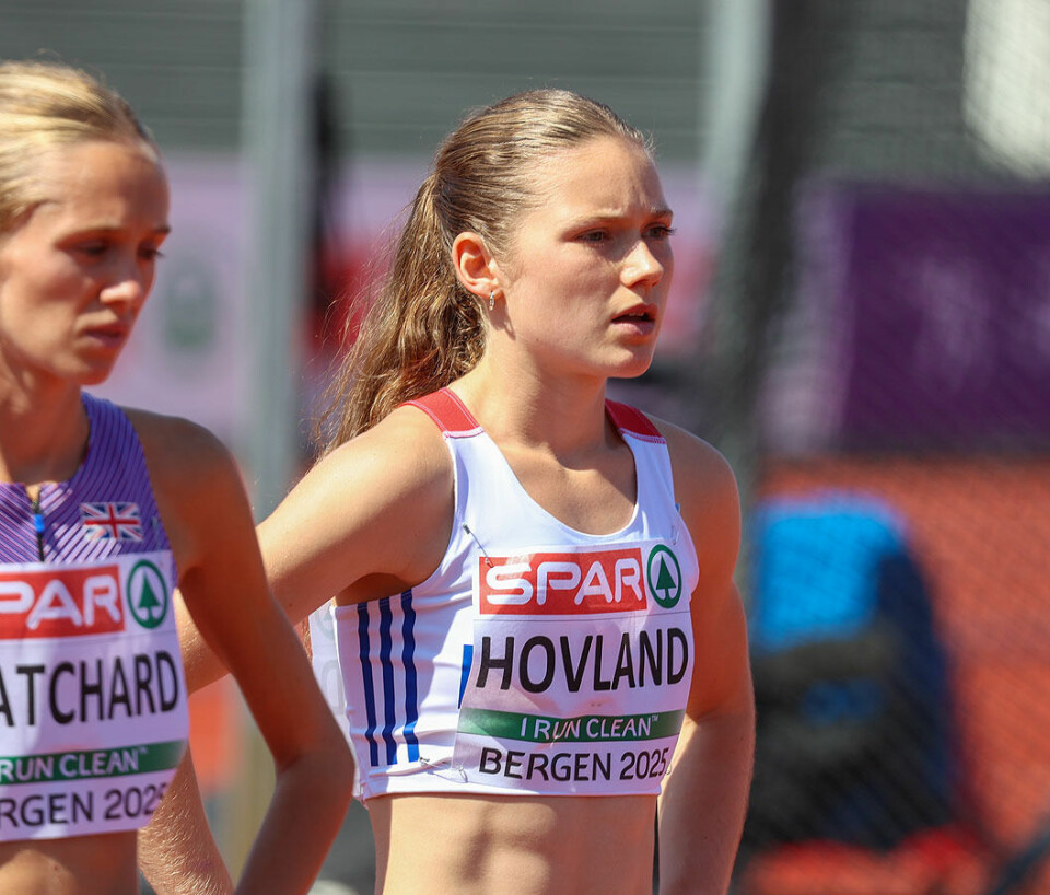 Marte Hovland klar til innsats for finalebillett. (Foto: Arne Dag Myking)