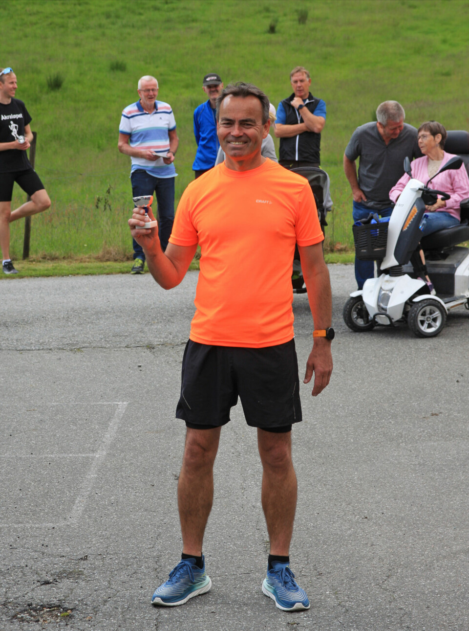 Arve Vaagen med flott come back. (Foto: Gisle Sellevold)