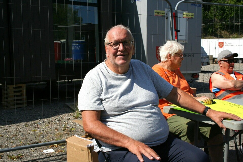 Tor Helge Fosselie (73) - arrangør fra Terrengutvalget.