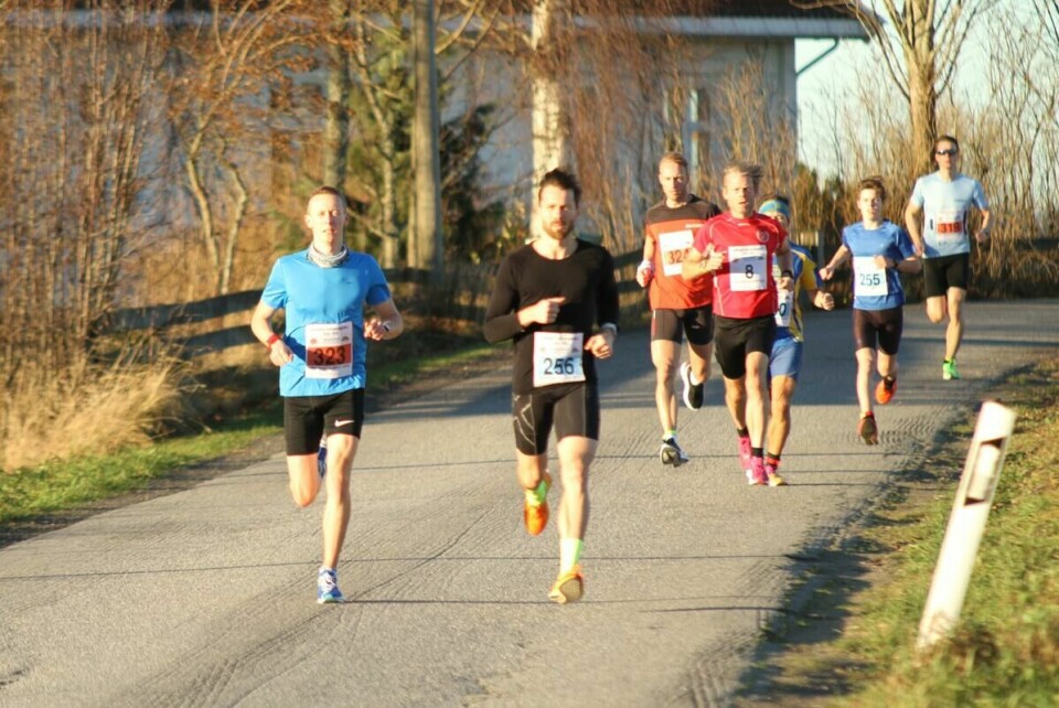 Teten etter 7-800 meter.