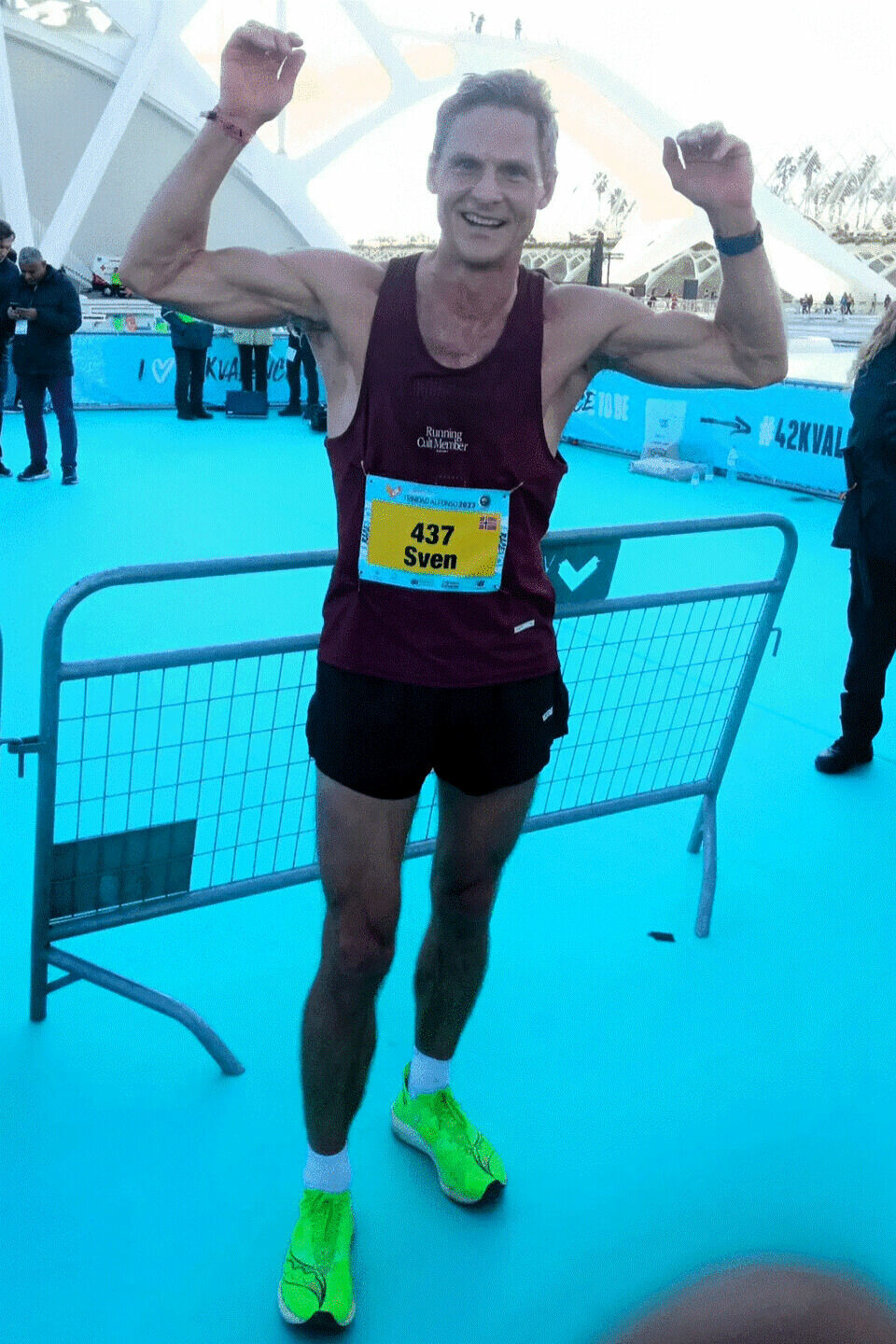 Sven Kilander og Elisabeth Stubberud med maratonframganger i Valencia