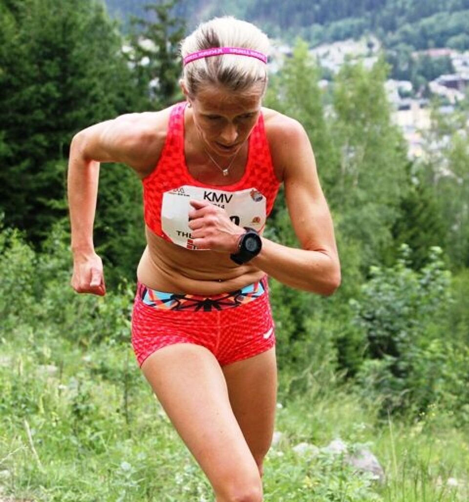 Ludvigsen nummer 6 da Killian Jornet vant VM Vertical kilometer theresesjursen.jpg