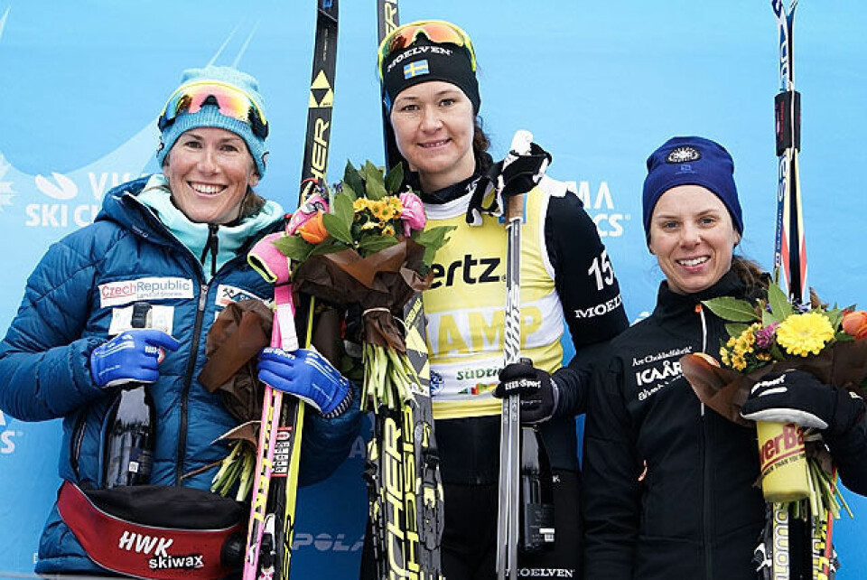 Gjerdalen og Johansson Norgren vant Toblach-Cortina topp_tre_kvinner_640.jpg