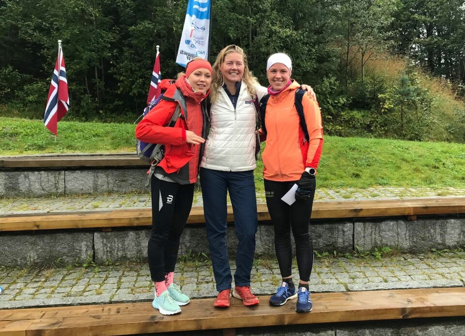 Mariann Ulvestad og Alan Cherry vant Nordmarkstraver'n Halv_kvinner_Ingeborg_Lind_Hanna_Breivold_Helene_Støle_Melson.jpg