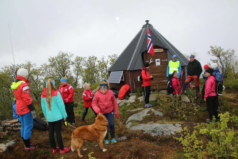 Glitrande stemning under Storehaugen Opp MYKJE FOLK: Kring 250 var på Storehaugen totalt Kristi himmelfartsdag.