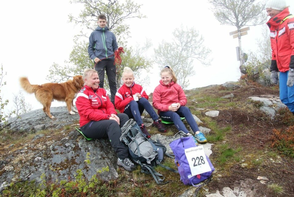 Glitrande stemning under Storehaugen Opp
