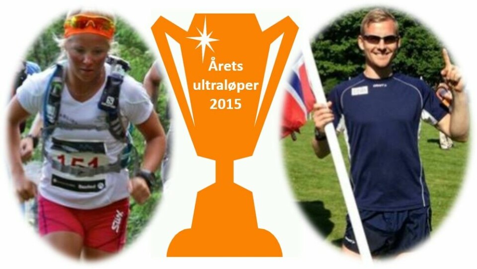 Årets Ultraløper 2015: Malene B Haukøy og Didrik Hermansen Årets_ultraløper_montasje