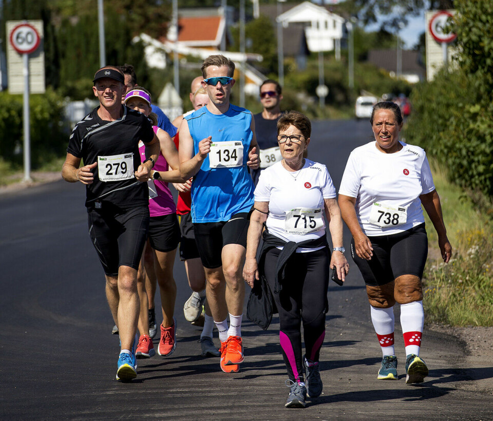 Solskinn og masse løpsglede i Kystleden Halvmaraton Gaapulje-Aasgaardstrand-IMG_0443.jpg