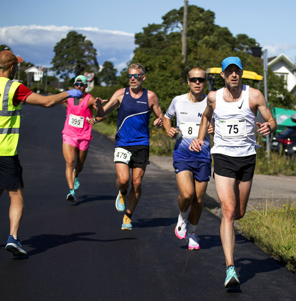 Solskinn og masse løpsglede i Kystleden Halvmaraton Drikke-Aasgaardstrand-IMG_0359.jpg