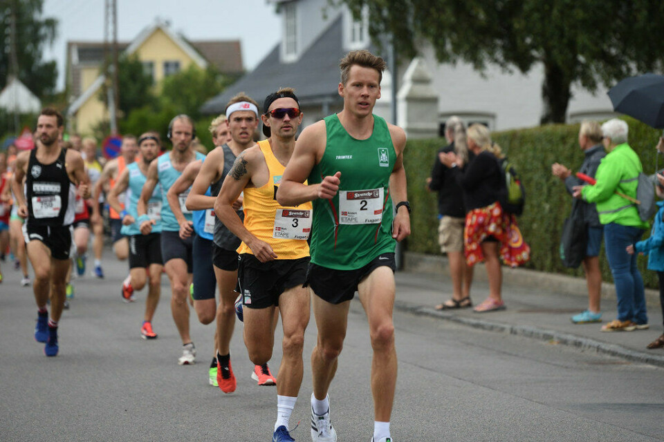 Gløersen åpnet med tre andreplasser på Etape Bornholm Gløersen.jpg
