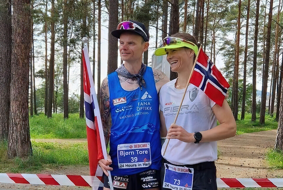 Bjørn-Tore Taranger og Annette Velde Sande ble norgesmestere i juni. Nå er begge tatt ut på Norges lag til VM i 24-timersløp i Taiwan. (Foto: Silje T. Andersen) Bjørn-Tore Taranger og Annette Velde Sande ble norgesmestere i juni. Nå er begge tatt ut på Norges lag til VM i 24-timersløp i Taiwan. (Foto: Silje T. Andersen)