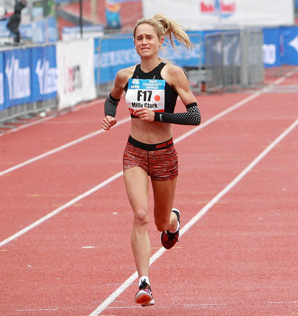 Tre ungdommer best av de norske i Amsterdam Marathon (Oppdatert) Maal_Milly_Clark_A20G6099.jpg