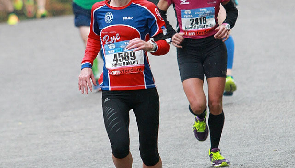 Tre ungdommer best av de norske i Amsterdam Marathon (Oppdatert) 14km_Hilde_Bakkeli_A20G5551.jpg