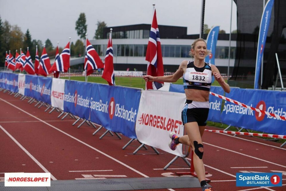Karoline Bjerkeli Grøvdal med rekordløp i Norgesløpet på Jessheim Norgesloepet_foto_Einar_Borve.jpg
