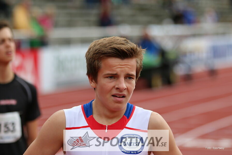 Gode norske resultater på DN Galan Youth Bilde 2 Håvard Rinde fra Gneist kom på plassen bak Carl Erik Landsvik.jpg