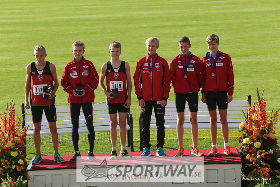 Gode norske resultater på DN Galan Youth Bilde 6 4 norske på pallen i 1500m for G15.jpg