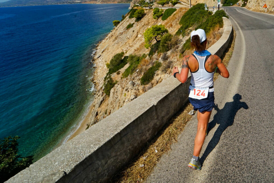Jeanette og Ninette fullførte Spartathlon i ekstrem varme Cecilie.jpg