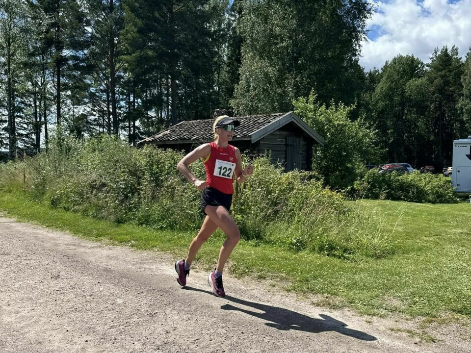 Sigrun Gjølberg setter ny løyperekord på halvmaraton med 1:25:41 i fjor. (Foto: arrangøren)