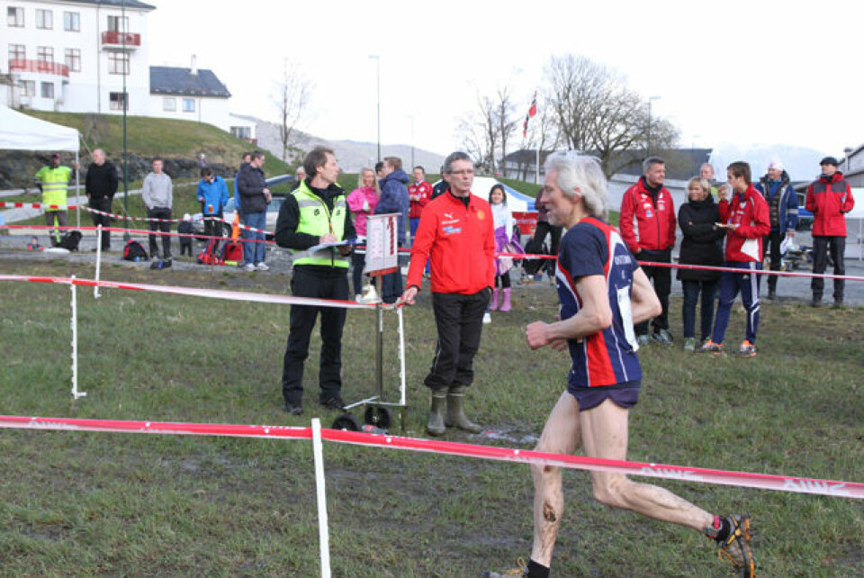 Praktfullt terreng-NM i Strandebarm.