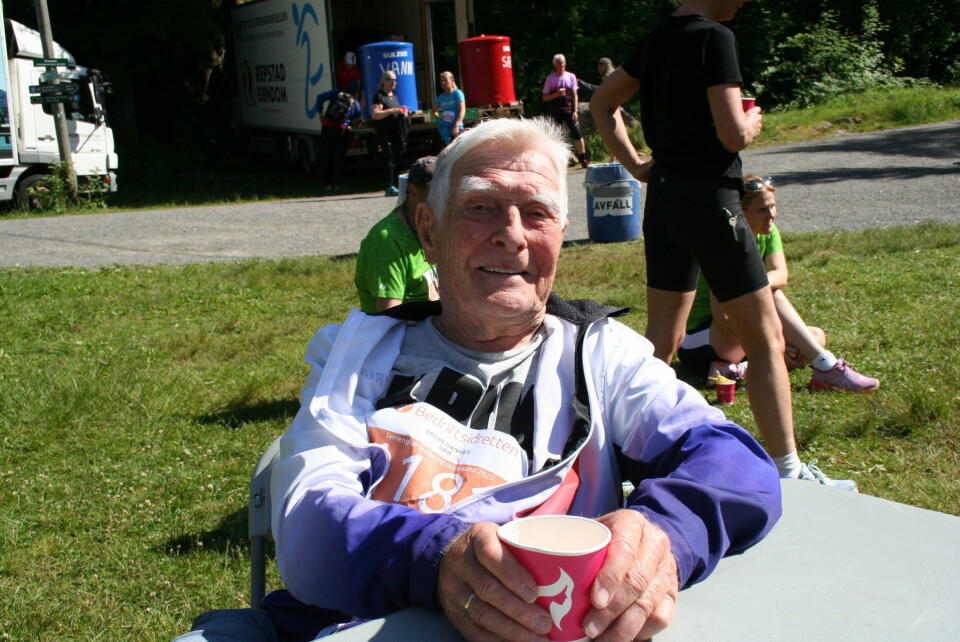 Olaf Drangsholt (88) - deltaker
