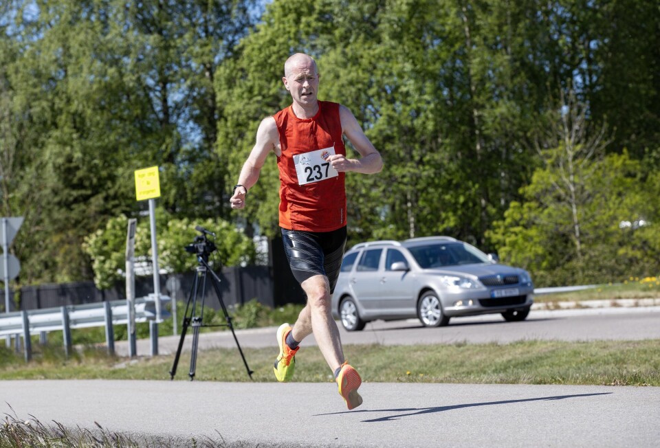 55-åringen Terje Gulbrandsen fra Fåberg er en av landets beste i sin aldersklasse. (Foto: Bjørn Hytjanstorp)