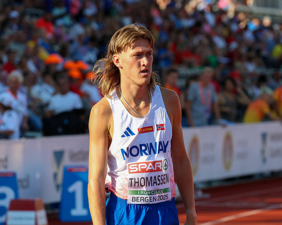 Mikkel Blikstad Thomassen klar for sin EM-debut. (Foto: Arne Dag Myking)