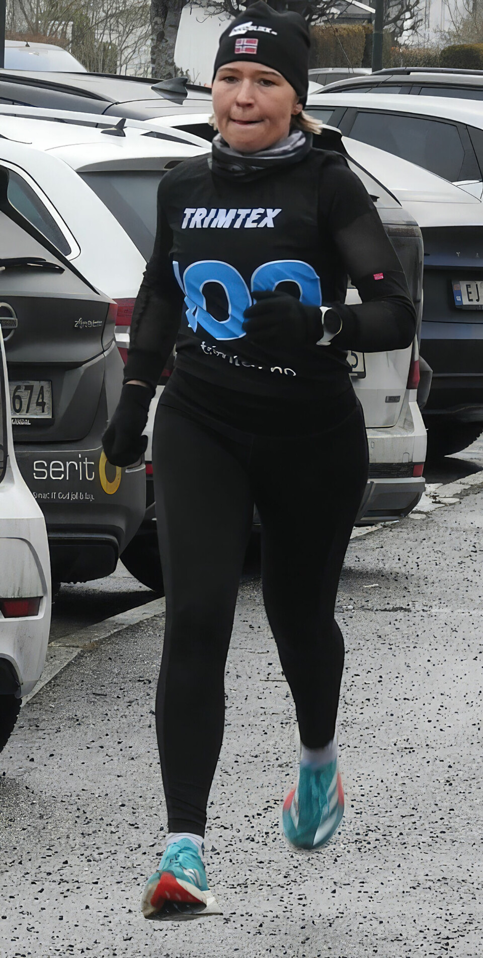 Ausra Johansen ble beste dame på lang distanse. (Foto: Ivar Gogstad)