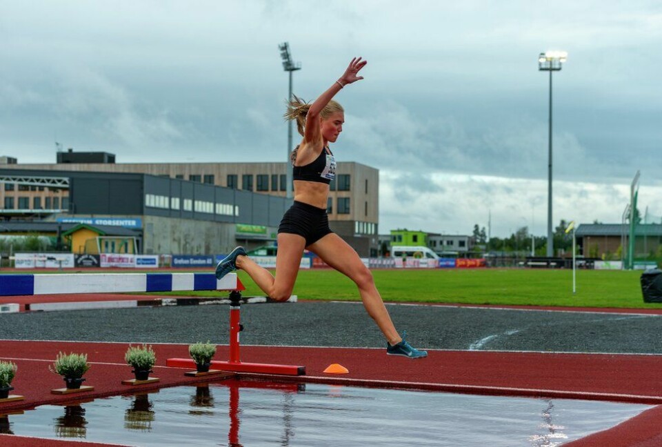 UM friidrett 2019 Jessheim - 2000m hinder J17 og J18/19