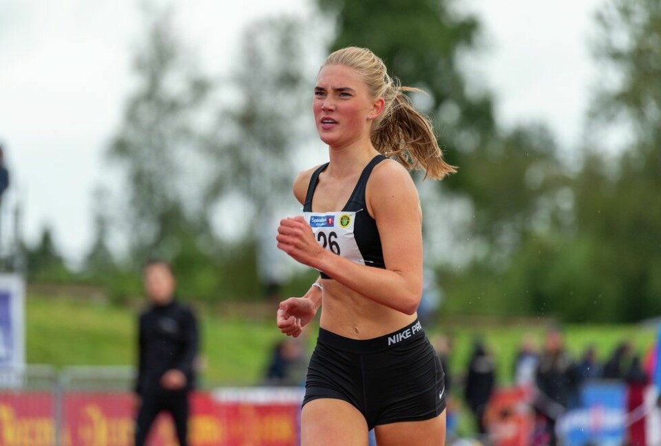 UM friidrett 2019 Jessheim - 2000m hinder J17 og J18/19