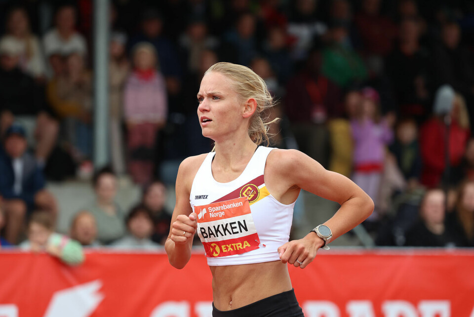 Ine Bakken, IL Gular kom på 7. plass med 34.44,16.