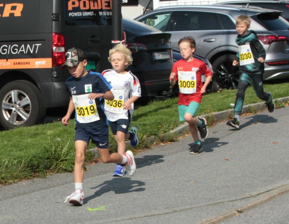 Rekordmange løp Grimstad maraton