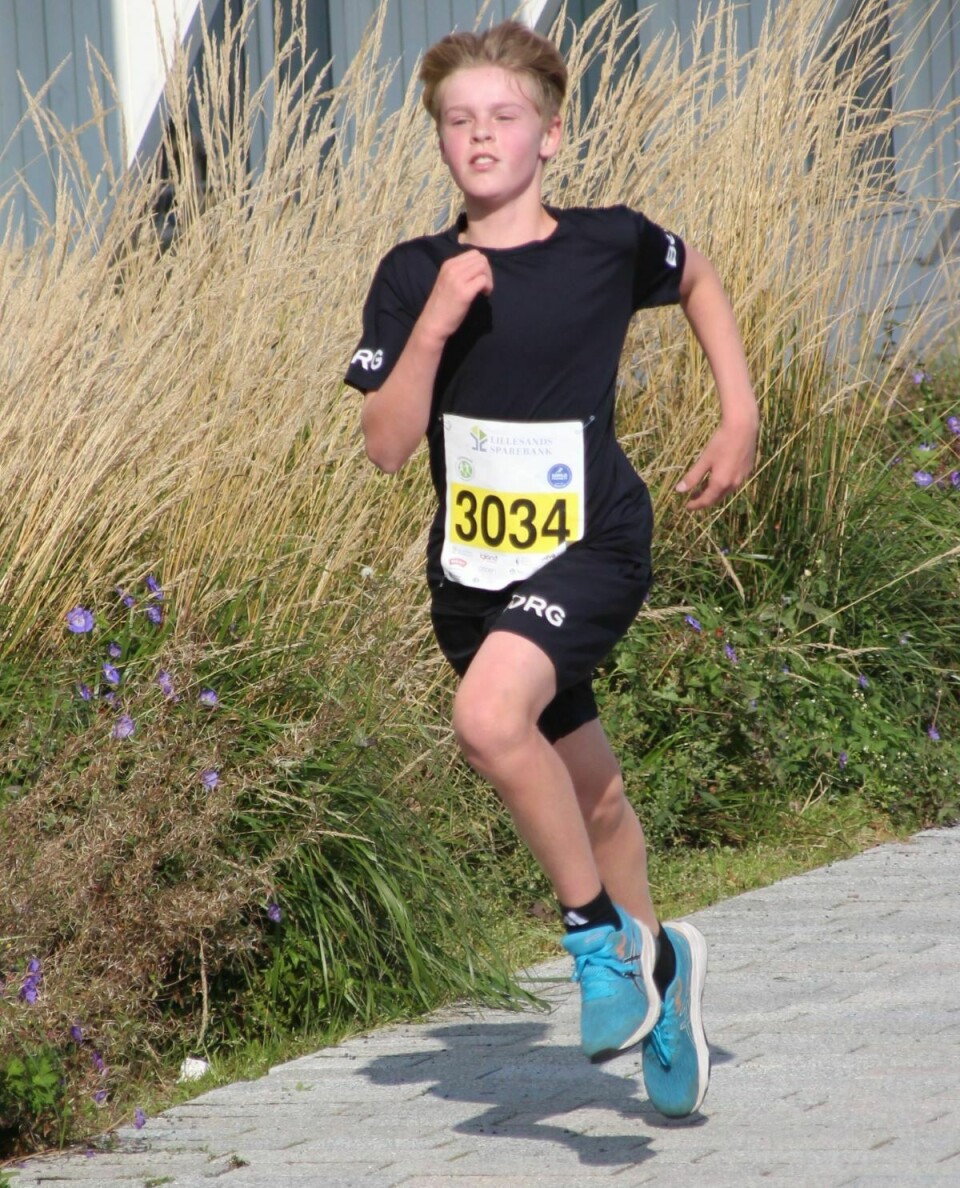 Rekordmange løp Grimstad maraton