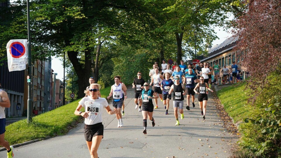 maraton under Trondheim Maraton