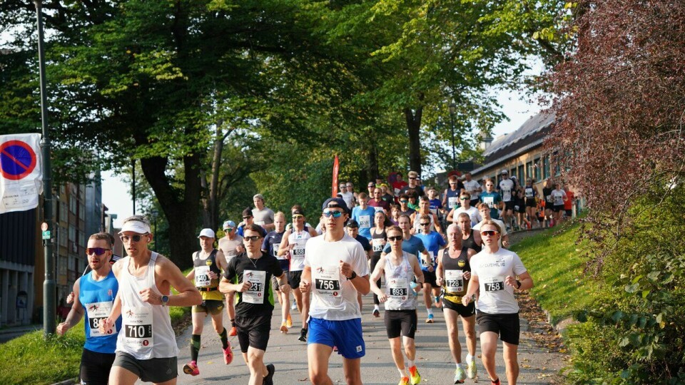 maraton under Trondheim Maraton