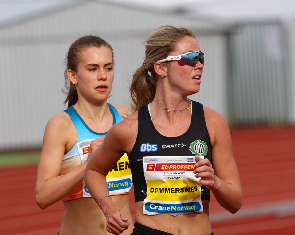 Tøft for Amalie Sæten og de norske på 5000 m i Trond Mohn Games