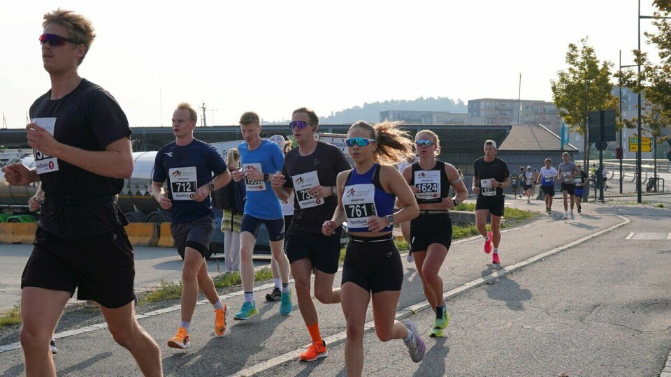 maraton under Trondheim Maraton