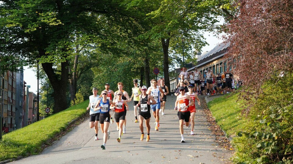 maraton under Trondheim Maraton