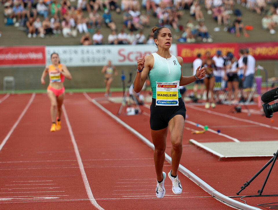 Tøft for Amalie Sæten og de norske på 5000 m i Trond Mohn Games