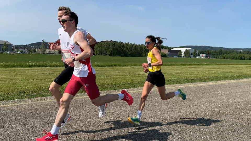 Heidi Weng løp godt i sin debut som 5-kilometerløper. (Foto: Tom-Arild Hansen)