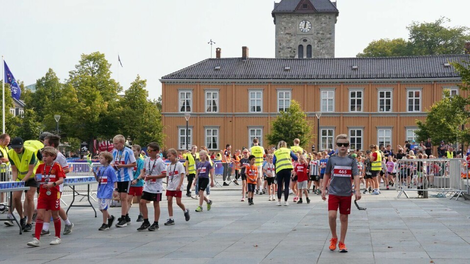 maraton under Trondheim Maraton