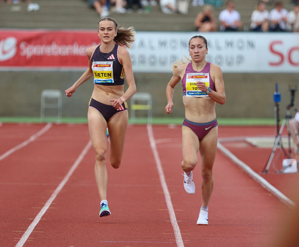Tøft for Amalie Sæten og de norske på 5000 m i Trond Mohn Games