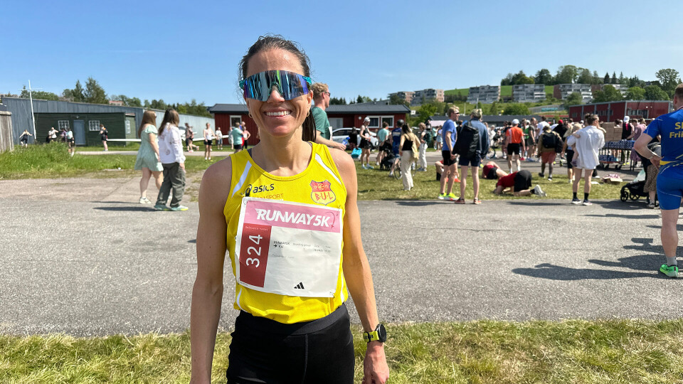 Heidi Weng var godt fornøyd med dagen og innsatsen. Selv om hun ikke visste om 15.58 var bra eller ikke. (Foto: Tom-Arild Hansen)