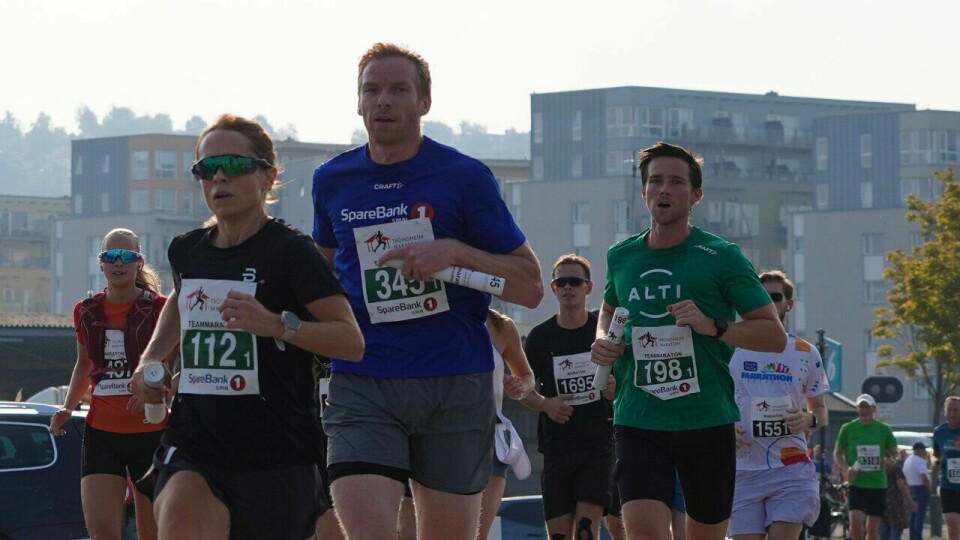 maraton under Trondheim Maraton