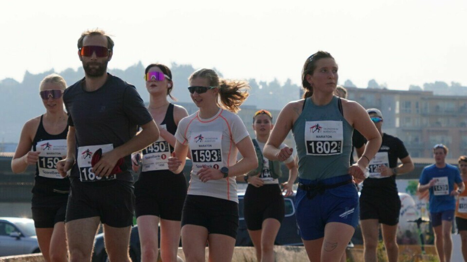 maraton under Trondheim Maraton