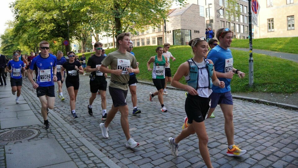 maraton under Trondheim Maraton