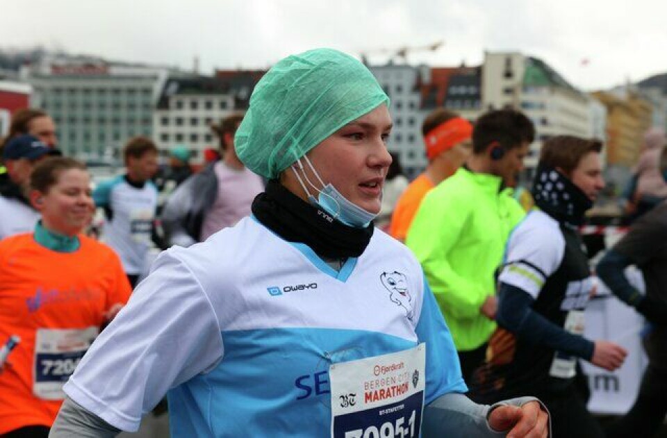 Over 9500 deltok i løpsfesten Bergen City Marathon (Bilde 1-50) Bergen City Marathon 2023, TEAM Odontologen 2