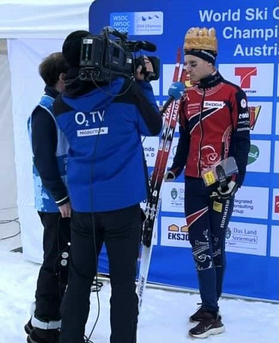 Gull til Anna Ulvensøen og Jørgen Baklid på mellomdistansen i ski-o-VM