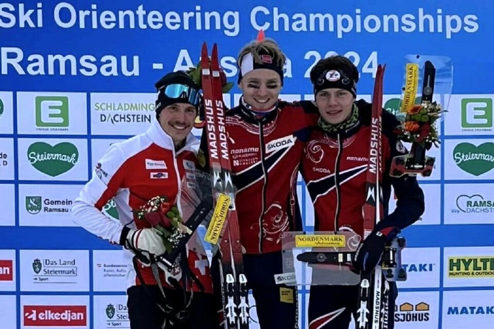 Gull til Anna Ulvensøen og Jørgen Baklid på mellomdistansen i ski-o-VM